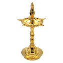 Burhan No. 15 Kerala Fancy Brass Diya 1Pcs