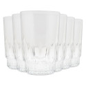 Alqaem 6Pcs Med Glass Tumbler 1Set