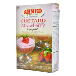 Ahmed Foods Strawberry Custard Powder 285G Ahmed Foods Strawberry Custard Powder 285G