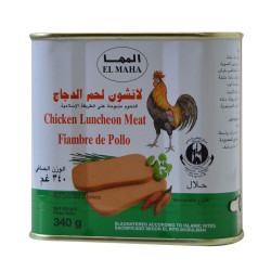 El Maha Chicken Luncheon Meat 340G