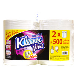 مناديل ورقية عملاقة Kleenex 250Mx2p 1 حزمة
