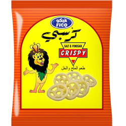 رقائق بطاطس فيكو المملحة والخل 15 جرام
