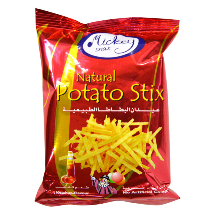 Mickey Tomato Ketchup Potato Stix, 19.2 g
