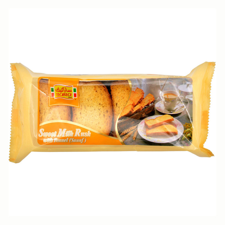Sara Sweet Milk Rusk Cake with Fennel, 170 g
