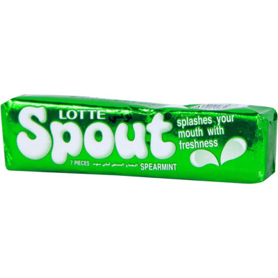 Lotte Spout Banana Chewing Gum 25.9G