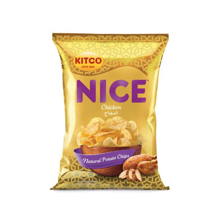 Kitco Chicken Potato Chips, 14 g