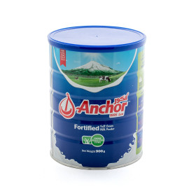 Anchor Fortified Full Cream Milk Powder Tin 900G Anchor Fortified Full Cream Milk Powder Tin 900G