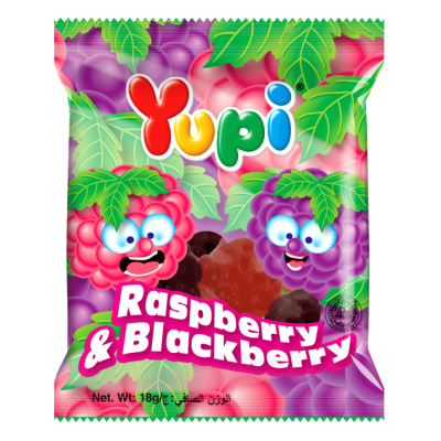 Yupi Blackberry Candy 18g