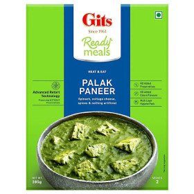 Gits Palak Paneer Ready Meals 285G