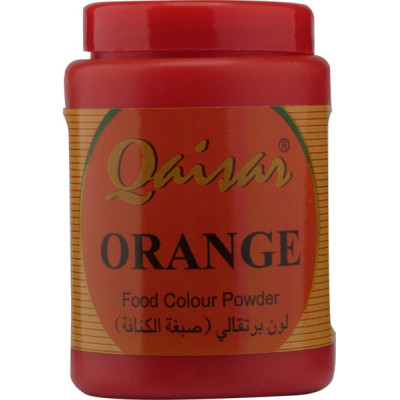 Qaisar Orange Food Color 100G