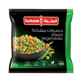 Sunbulah Frozen Mixed Vegetables 450G