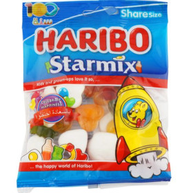 Haribo Starmix Fruit And Cola Jellies 80G