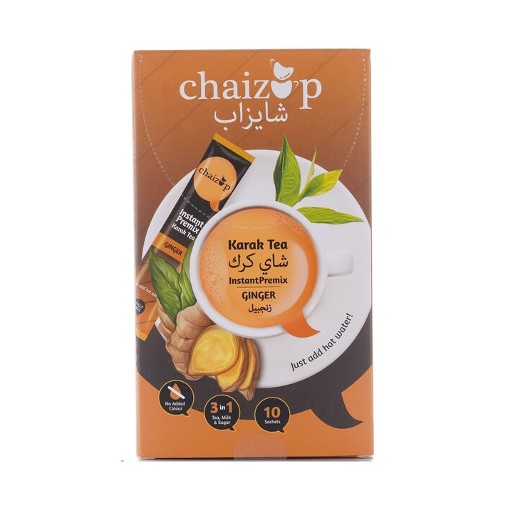ChaiZup Karak Tea Ginger Instant Premix, 20 g