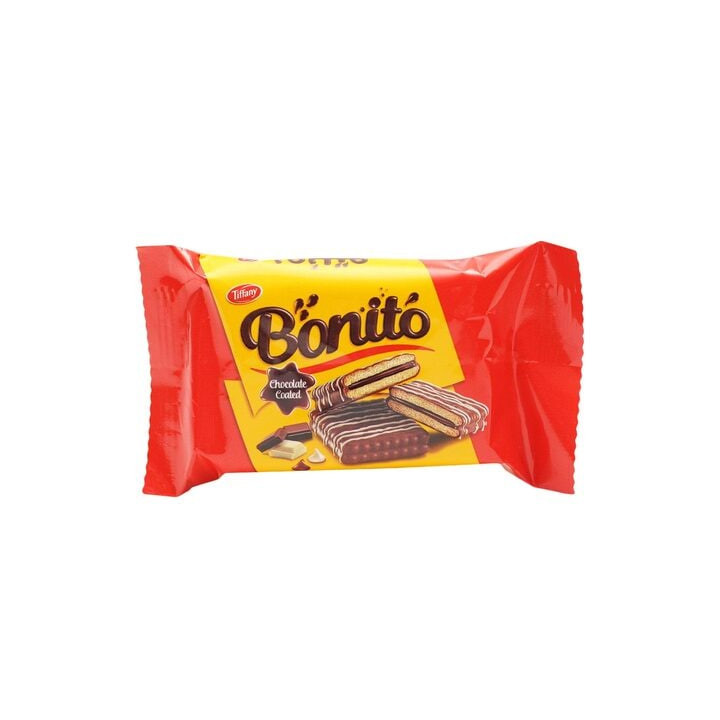 Tiffany Bonito Chocolate Coated Biscuit, 18 g