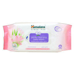 Himalaya Herbals Gentle Cleansing Baby Wipes, 56 pcs