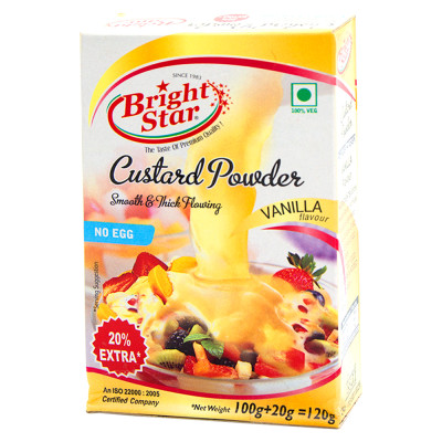 Bright Star Vanilla Custard Powder 120G