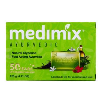 Medimix Glucerine With Lakshadi Oil Ayurvedic Soap 125Gm