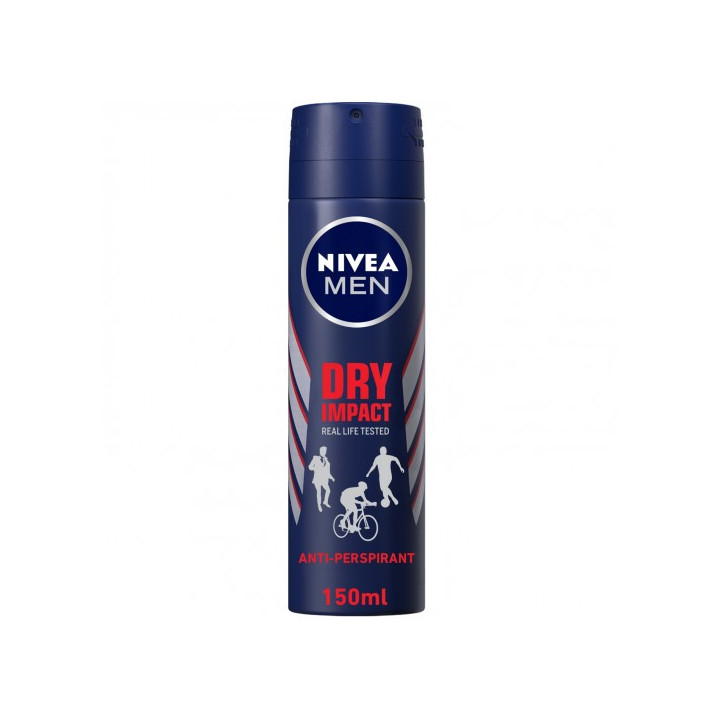 Nivea Men Dry Compact Deodorant Spray, 150 ml