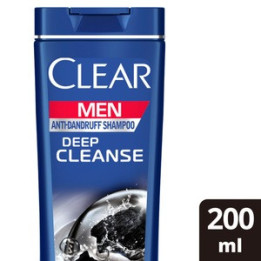 Clear Deep Cleanse Shampoo, 200 ml
