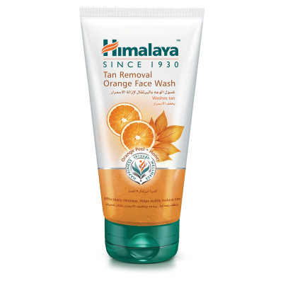 Himalaya Herbals Orange Face Wash for Tan Removal 150ml