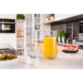 كأس زجاجي لامينارك لاين الذهبي 6 قطع