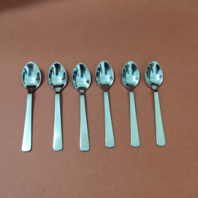 Burhan Pearl Ss Baby Spoon 6P Burhan Pearl SS Baby Spoon 6P