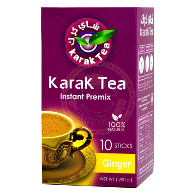 Almunayes Karak Tea W/Ginger Instant Mix 10P