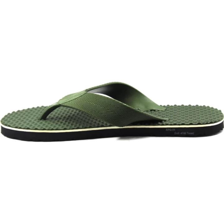 Relaxo Plus Men's Slippers No. RPG-014, 1 pair
