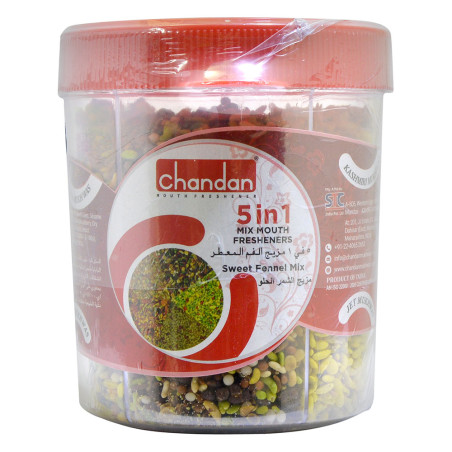 Chandan 5 In 1 Mix Mouth Fresheners 230G