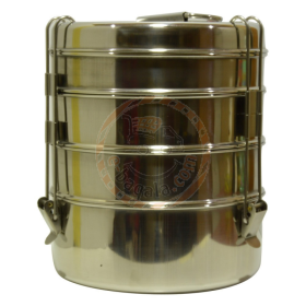 Burhan 12-Compartment Stainless Steel Tiffin