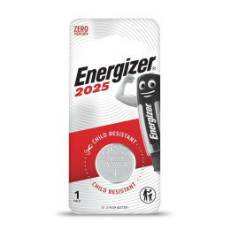 Energizer 3V Lithium Battery No. E-CR2025, 1 pc