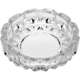 صينية رماد زجاجية صغيرة للمطعم 1 قطعة