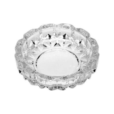 صينية رماد زجاجية صغيرة للمطعم 1 قطعة