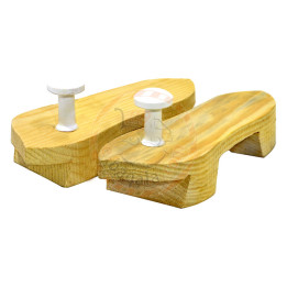 Burhan Low Heel Wooden Chakri Press, 1 pc