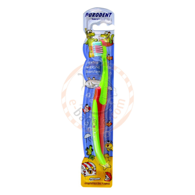 Purodent Junior Medium 7-10Years Toothbrush 1Pcs