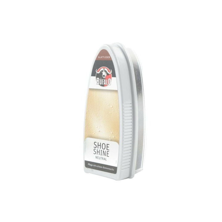 Bufalo Neutral Shoe Shine Sponge, 1 pc
