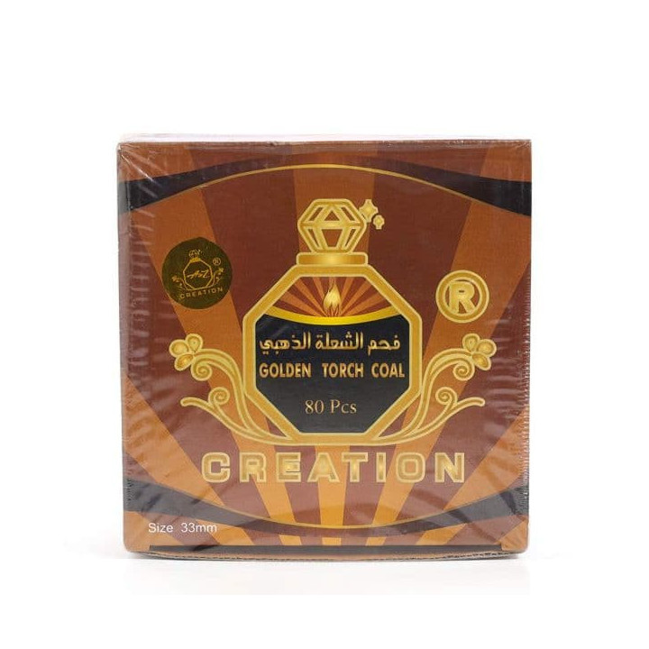Golden Torch Charcoal Discs No. RP350-L, 80 pcs