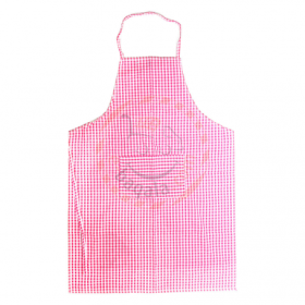 Burhan Checkered Kitchen Apron (1 Piece)