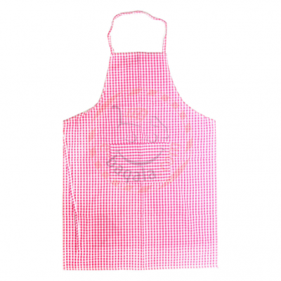 Burhan Checkered Kitchen Apron 1Pcs