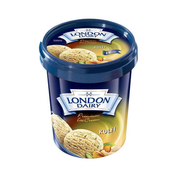 London Dairy Kulfi Ice Cream Tub, 500 ml