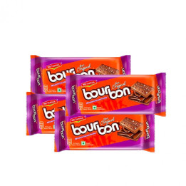 Britannia Bourbon Combo Pack Biscuits, 4 × 100 g
