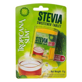 تروبيكانا سليم قرص محلي بديل السكر بالستيفيا 6 جم
