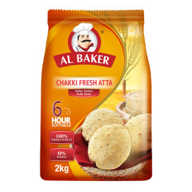 Al Baker Chakki Fresh Atta 2Kg Al Baker Chakki Fresh Atta 2Kg