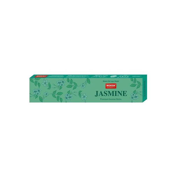 Moksh Jasmine Premium Incense Sticks, 35 g