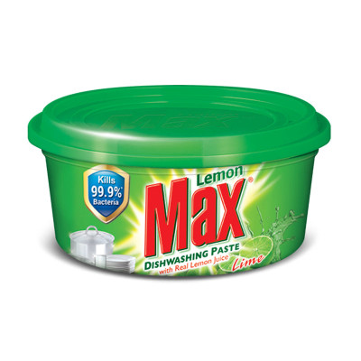 Max Lemon Green Dish Washing Paste 400G