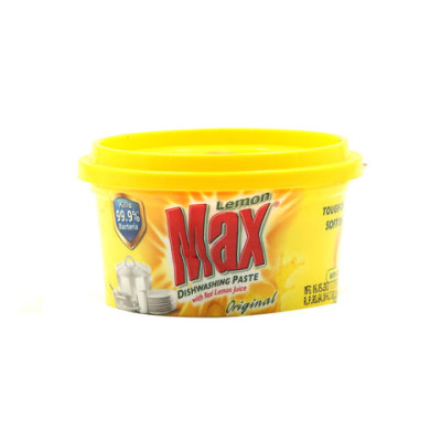 Max Lemon Yellow Dish Washing Paste 200G