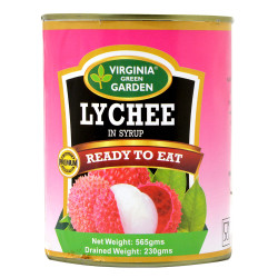 Virginia Green Garden Lychee In Syrup 565G