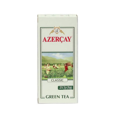 Azercay Classic Green Tea Bags 25B