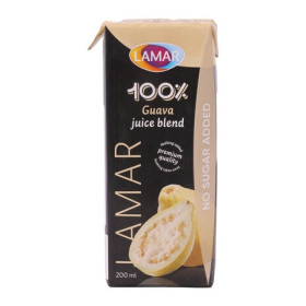Lamar No Sugar Added Guava Juice 200Ml