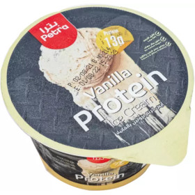 كوب آيس كريم البروتين بنكهة الفانيليا بيترا 150 جرام